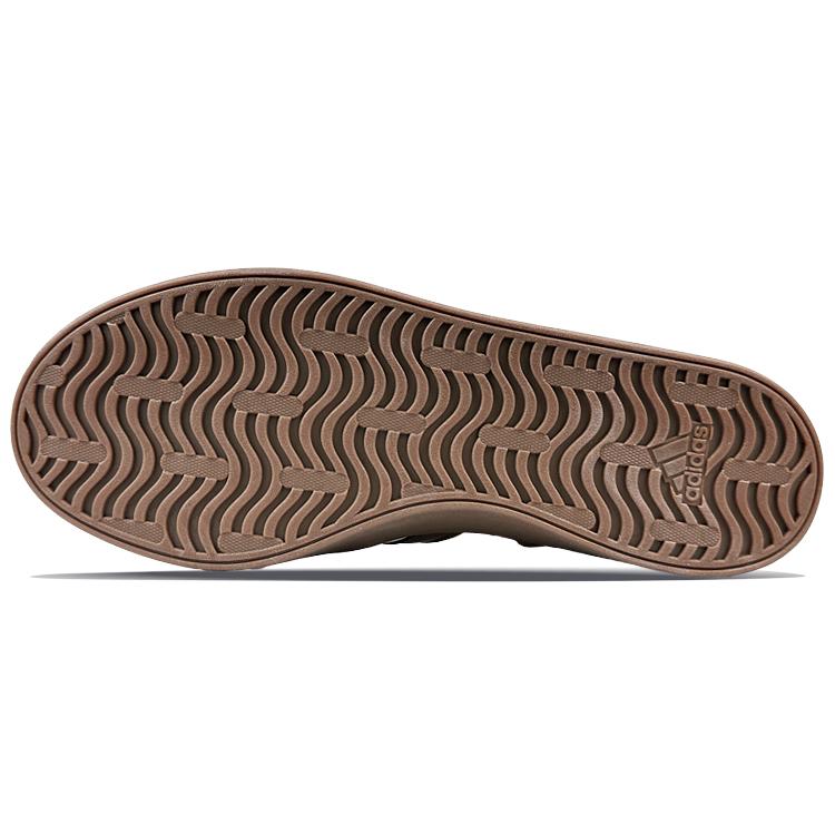 adidas Court Low Top Skateboard Shoes Unisex Brown White ID8797(Team40-)
