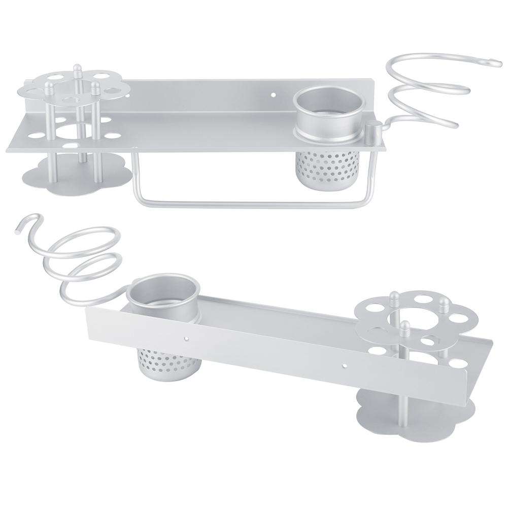 Weltraum-Aluminium Wandmontiertes Badezimmer-Aufbewahrungsregal Handtuchhalter Taschentuchbox Set Zubehör