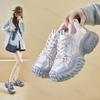 Women's Casual Sports Shoes 2026 Autumn Comfortable Fashion Anti Slip Sneakers Thick Soled Outdoor Running Shoes Zapatos Mujer
