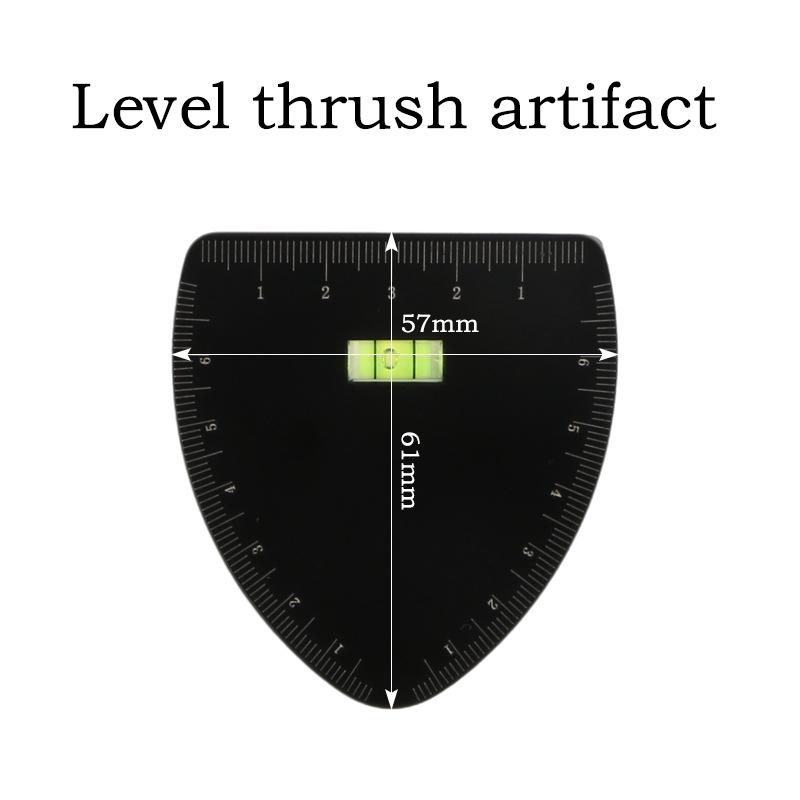 Aluminum Alloy Fast Drawing Eyebrow Design Ruler Microblading Mapping Tool Shaping Permanent Makeup Drawing Guide Ruler Tattoo