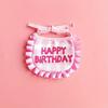 Pet Birthday Party Hat Bib Dogs Cat Dress Up Caps Cat Saliva Towel Funny Photography Props Gift Cute Pet Party Costume