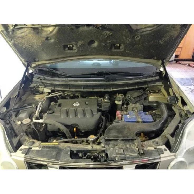 for Nissan X-trail T31 2006-2013 Front Bonnet Hood Modify Gas Struts Carbon Fiber Spring Damper Lift Supports Absorber