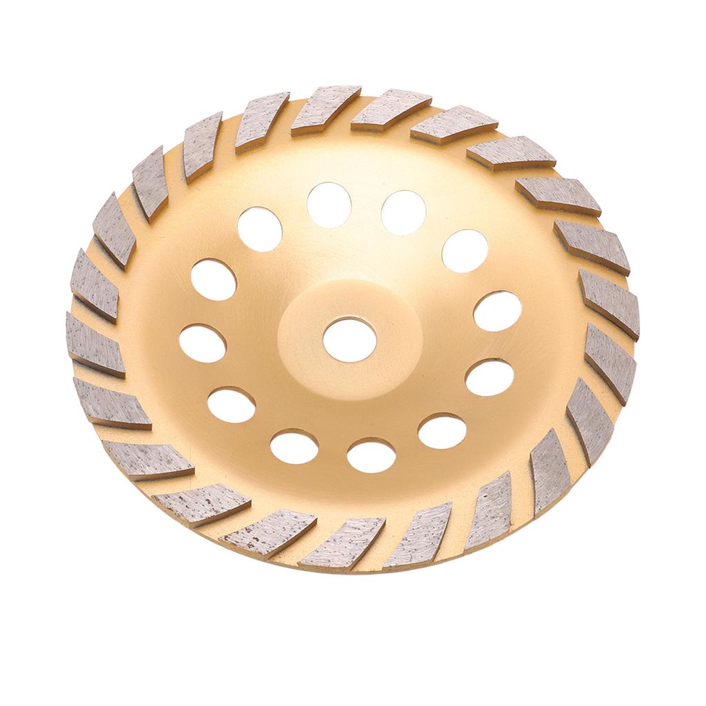 Diamond Grinding Disc Turbo Row Rust Resistance Smoothly Cutting Grinding Wheel with Washer ID 22MM