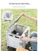 Portable Stair-Climbing Trolley: Folding Cart for Groceries, Camping, and Outdoor Use