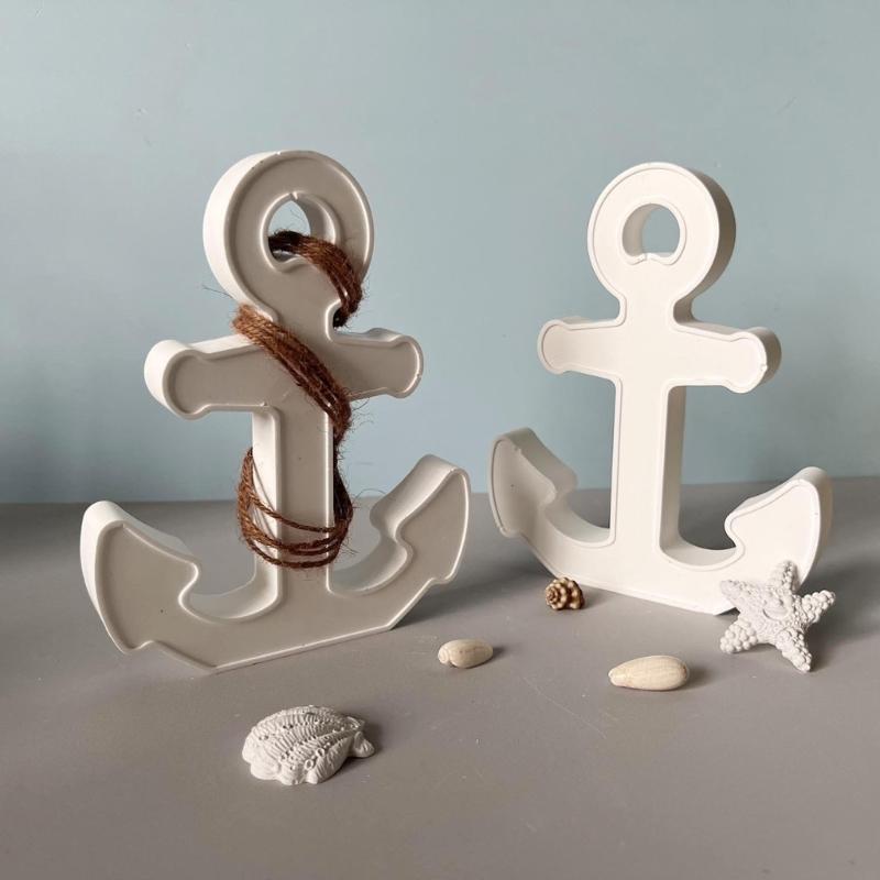 DIY Jewelry Mould Silicone Molds Anchors Keychains Hanging Molds Pendants Ornament Plasters Molds Epoxy Resin Molds China Mainland