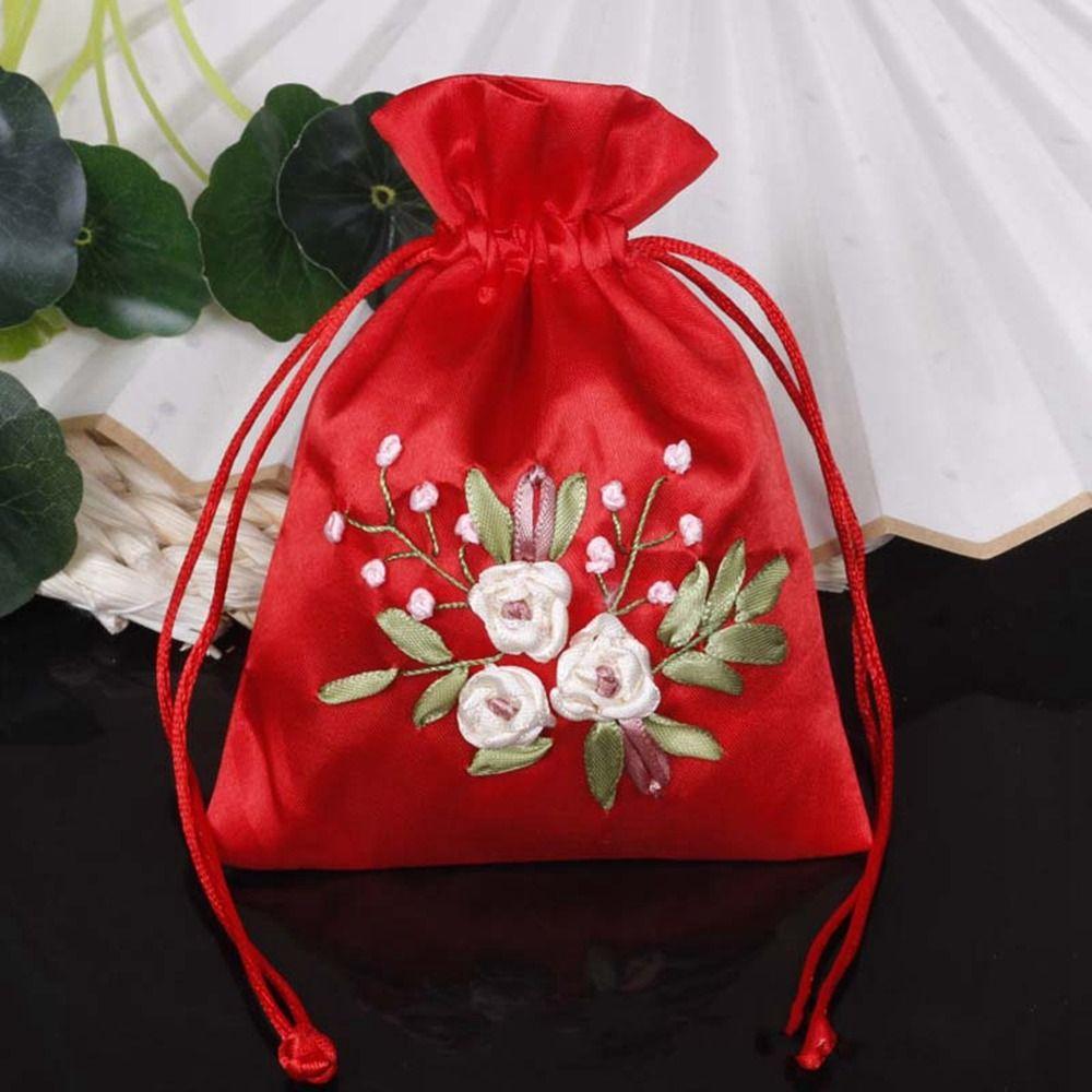 For Filled Fragrant Herbs Chinese Style Sachet Candy Bag Cloth Storage Bag  Wedding