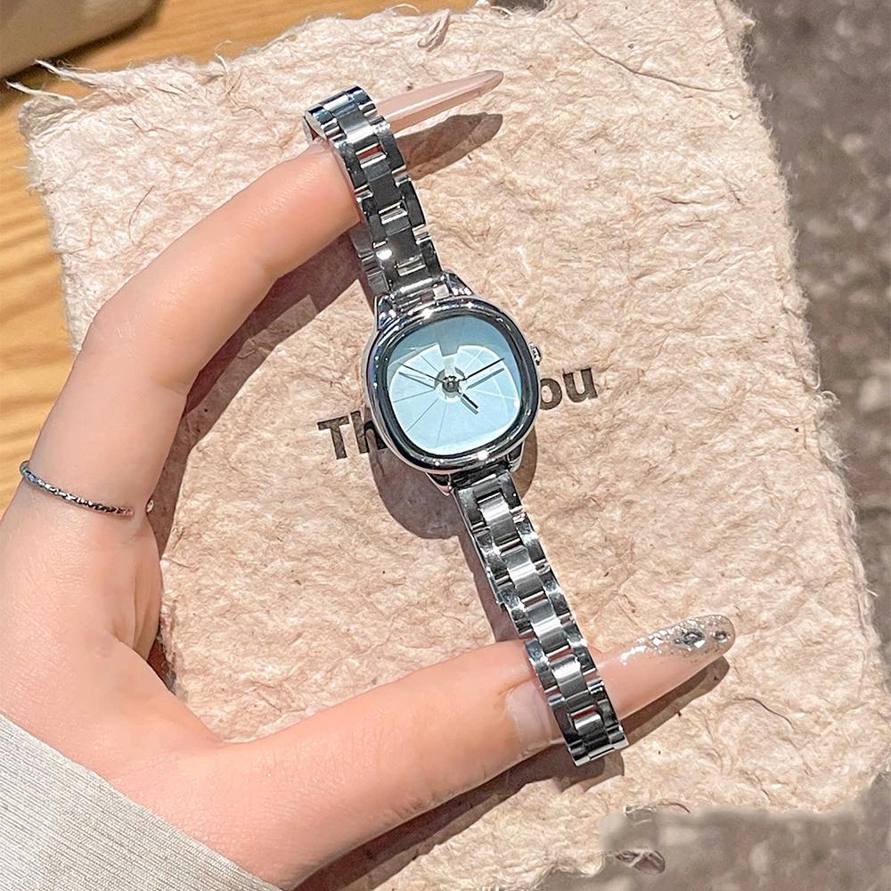 GEDI Small Watch for Women Silver Luxury Elegant Waterproof Quartz Watches Fashion Stainless Steel Temperament Watch