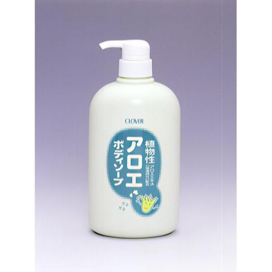 Clover Corporation Natural Body Soap Aloe 800ml CNB-10A