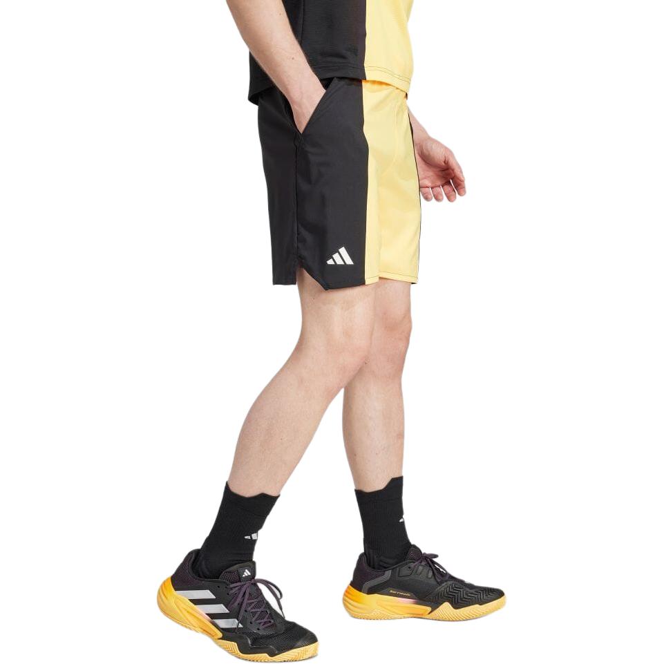 New Adidas Casual Shorts Men's Yellow IW4072