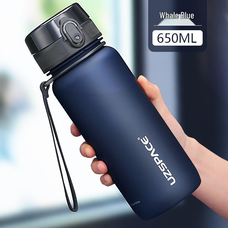 Youzhi Frosted Colorful Sports Water Bottle - Large Capacity, Portable, Trendy for Students and Kids
