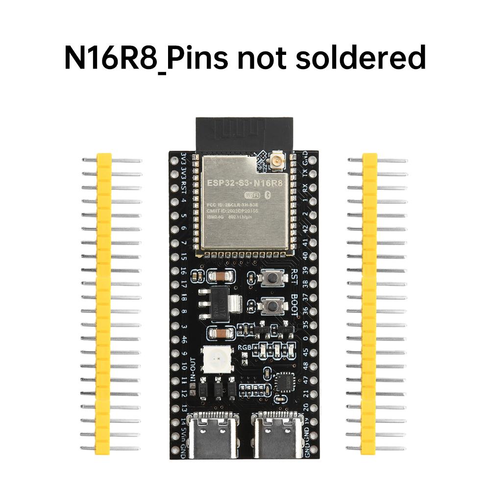 

Esp32-S3 Wifi Bt Development Board Onboard Esp32 S3 N16R8 N8R2 Module With Antenna Base