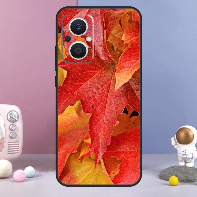 Autumn Leaves Funda For OPPO Reno 13 F 11F 12F 14F 10 11 12 14 Pro 7 8 Lite OPPO Find X6 X5 X8 X9 Pro Case