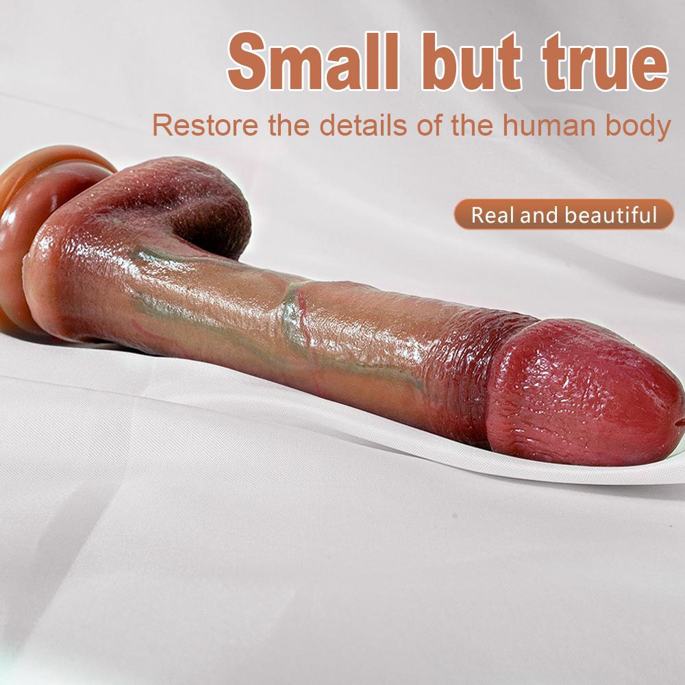 Dildo for an Unforgettable Lifelike Experience 7.48 Inch/19cm Silicone Dildo with Strong Suction Cup Body-Safe Adult Sex Toy for Women