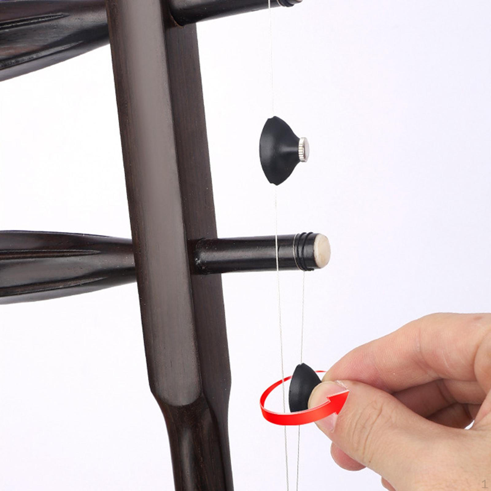 2 Pieces Erhu Fine Tuners String Tuners, Easy to Use Durability, Sturdy Quick Installation,