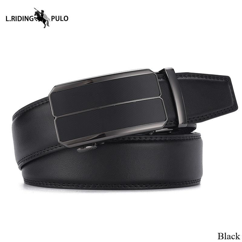 Pánský opasek Automatická spona Pravá kůže Jednoduchý Ležérní Business Univerzální Pánský opasek