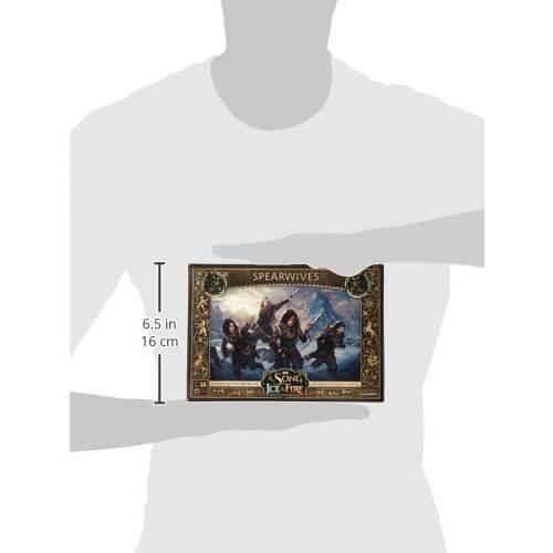 Figurine - asoiaf - spearwives - noir - adulte - collection limitée