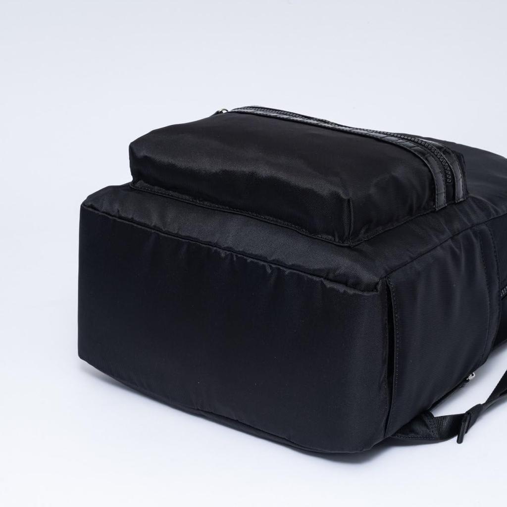 Patrick Cox Rent Nylon Backpack, Unisex, Casual, PXLHDGS1, Black