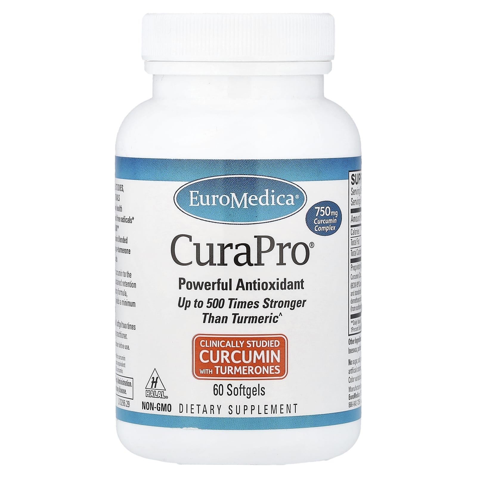 

EuroMedica, CuraPro®, 60 Softgels