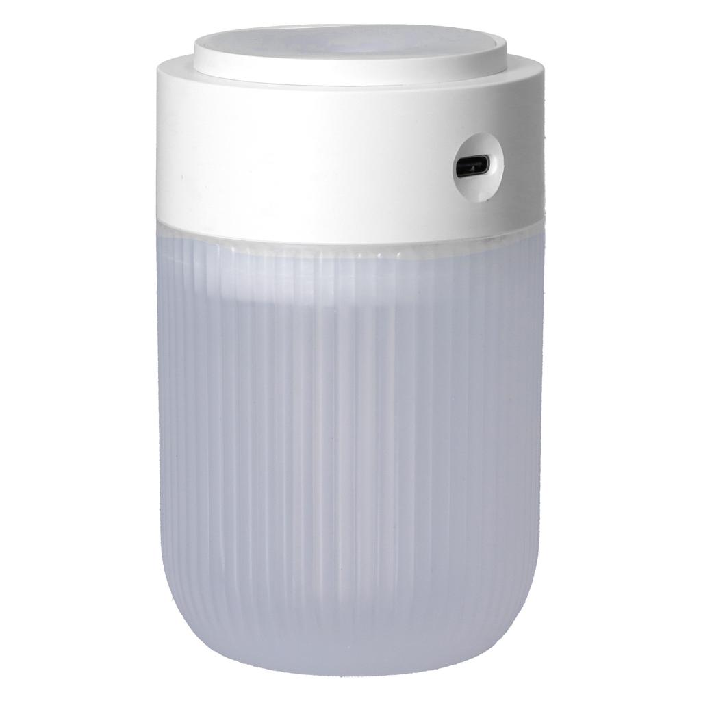 Nawilżacz chłodnej mgiełki Mini Przenośny 250 ml USB Ultracichy Dyfuzor z Kolorowym Światłem Nocnym