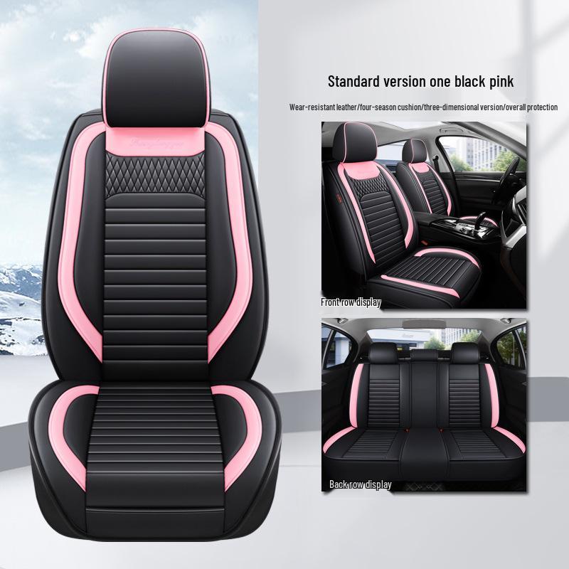 Buick Excelle GT/XT 2021 Lädersätesskydd för 13/14/15-modeller - Fullständigt skydd, Design för fem säten