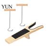 Non Slip Shoe Helper Boot Jack with Long Handle, Easy Removal Portable Shoehorn, Non-slip Grip Durable Metal Lifter Sturdy Iron Construction