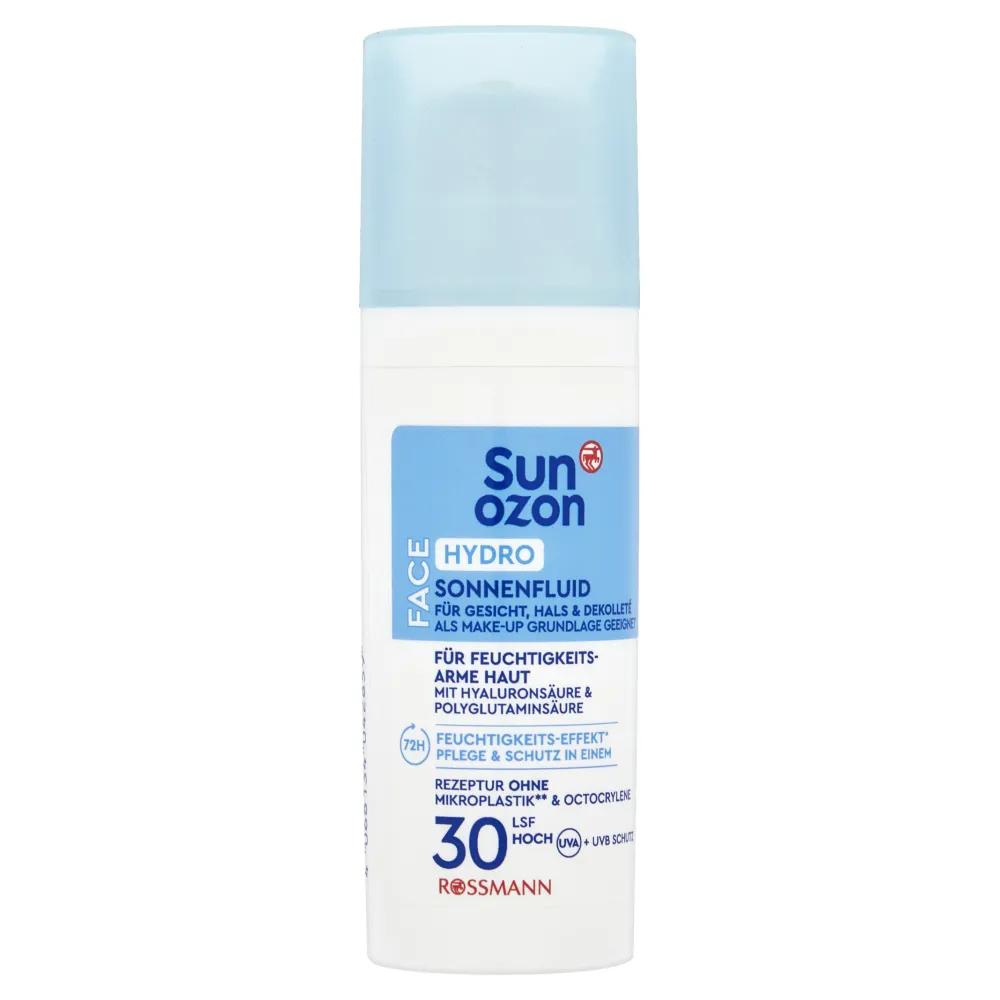 ROSSMANN sunozon Face Sun Fluid Hydro SPF30, 50ml