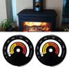 Magnetic Oven Thermometers Pack of 2 for Fireplace Stove and Wood Burner with Large Bimetal Sensor for Accurate Reading