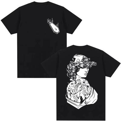 2025 New Casual Short Sleeve T-Shir Print Cotton Regular Fit Round Neck Breathable Loose Unisex Tee Men Women Clothing Vlone