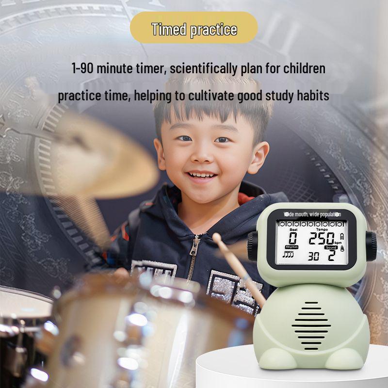 Human Voice Metronome JM93 for Piano, Guitar, Guzheng, Drum - Universal Music Rhythm Device