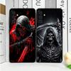 Death Grim Reaper Skull Scythe Soft Phone Case for Samsung A17 A37 A57 A16 A26 A36 A56 A15 A25 A35 A55 A14 A24 A34 A54 A13 A23 A