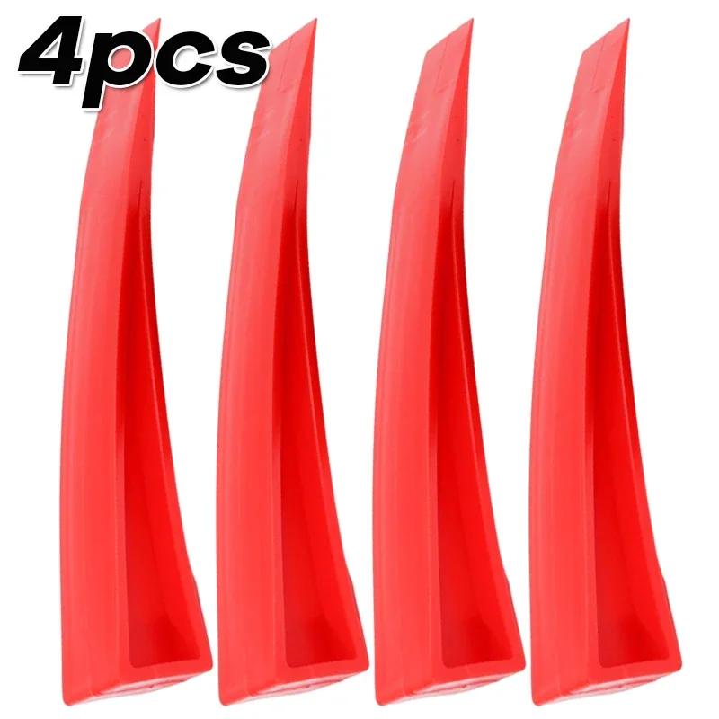 Red Car Window Dent Repair Plastic Repair Hand Tools Car Universal Crowbar Enlarger Door Recess Body Window Door Wedge Remove
