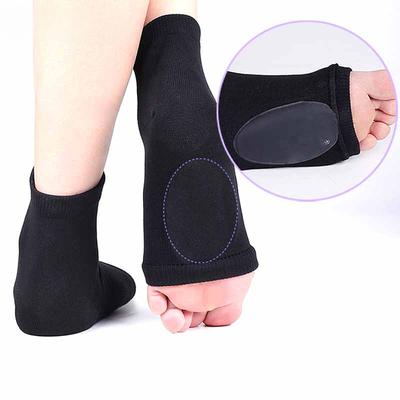 1Pair Fasciitis Socks with Arch Support  Ankle Compression Sleeve,Toeless Compression Socks for Foot Pain Relief,Ankle Swelling