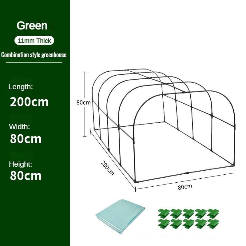 Horticultural Potted Flower Planting Greenhouse Rainproof Insulation Flower Room Household Seedling Cultivation Shed