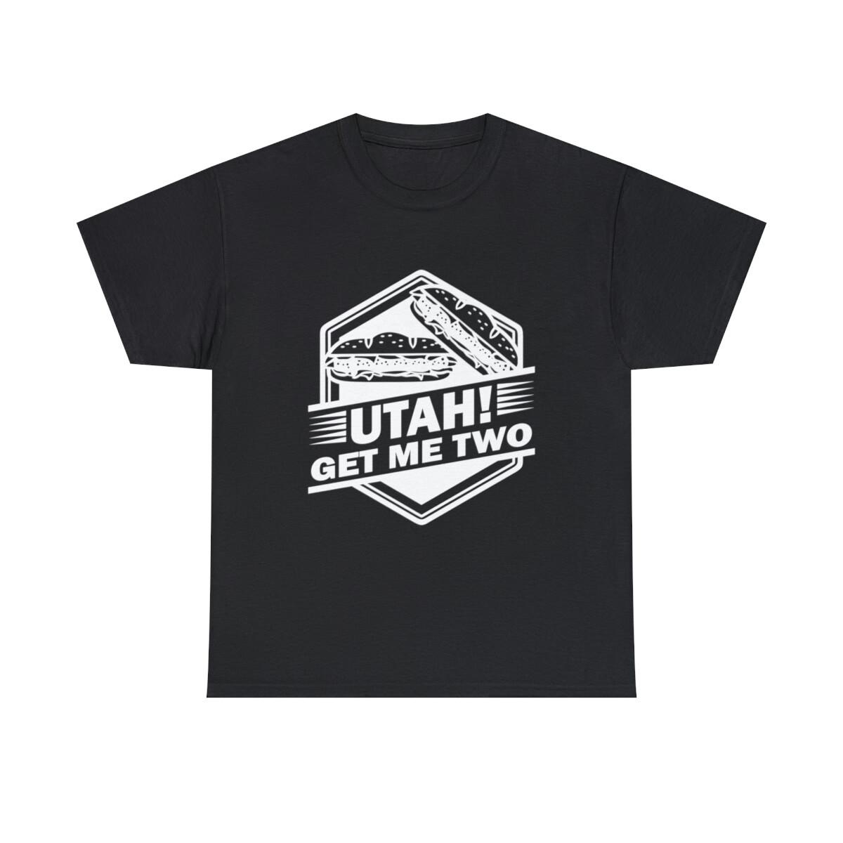 Utah Get Me Two Classic Funny Movie Quote T-Shirt L