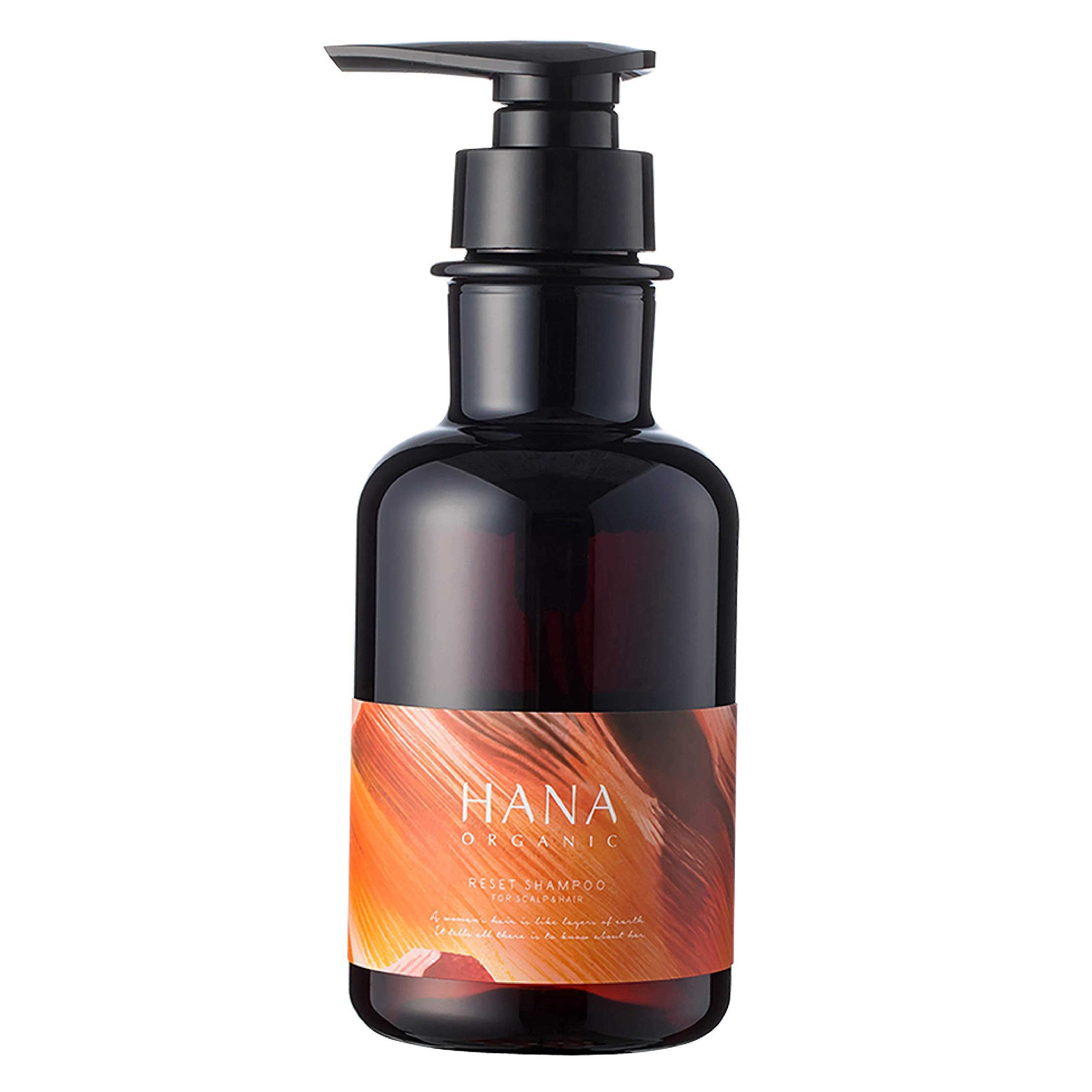 

HANA ORGANIC Reset Shampoo Silicone-free beauty essence shampoo [Ecocert] 280mL