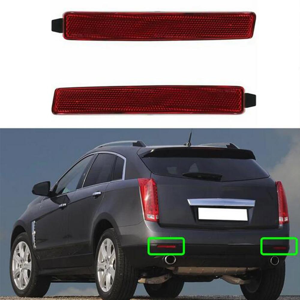 1 Pair 25881881 25881882 Rear Bumper Reflector Bar Lights For Chevrolet Cadillac