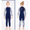 Girls 2.5mm Neoprene Wetsuit Snorkeling Swimming Warm Full Body Long Sleeve Dive Suit Kids Winter Fall