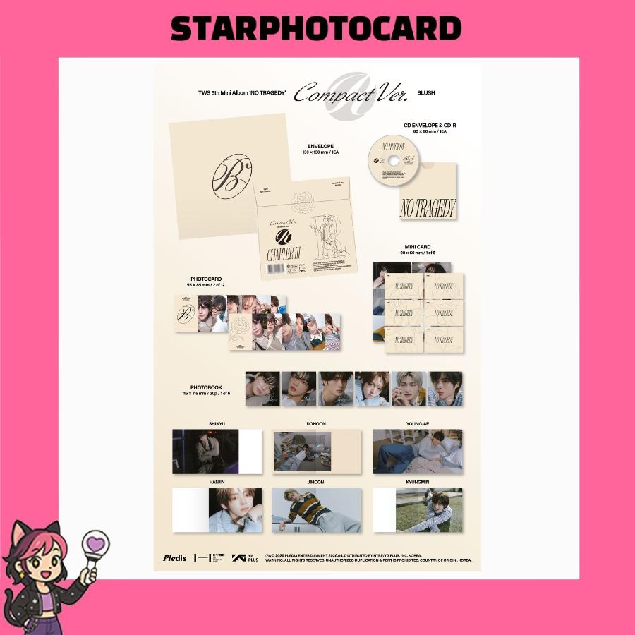 [PRE ORDER] TWS - [ NO TRAGEDY ] 5TH (COMPACT BLUSH Ver.)