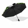 1pc Panda Bamboo Automatic Open/Close Umbrella Compact Folding Umbrella, All-Season Portable Umbrella for Women/Men F1124163