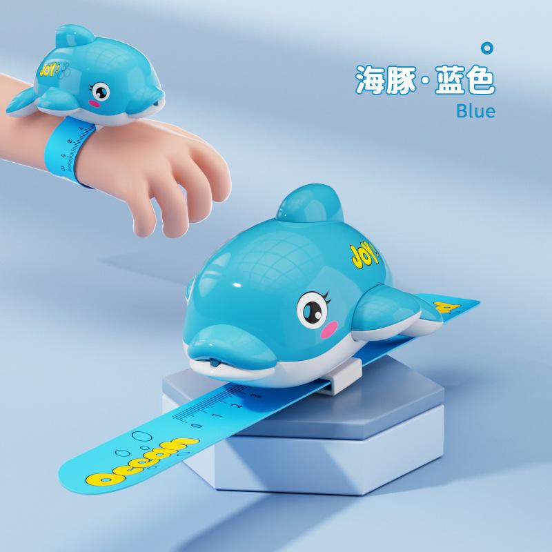 Summer New Turtle Dolphin Shaped Bracelet Water Gun, Parent-Child Interaction Pressure Water Jet Toy, Bath, Beach And Pool Toys