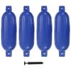Day and Night - Day and Night Boat Fenders 4 Pcs Blue PVC 58.5x16.5cm