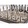 Solid Brass Metal Tribal Artwork Warly Luxury Chess Pieces Board Set 30.48 Cm