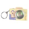 Film Straight Out Mini Camera Keychain LED Flashlight Car Key Chain  Schoolbag Pendant