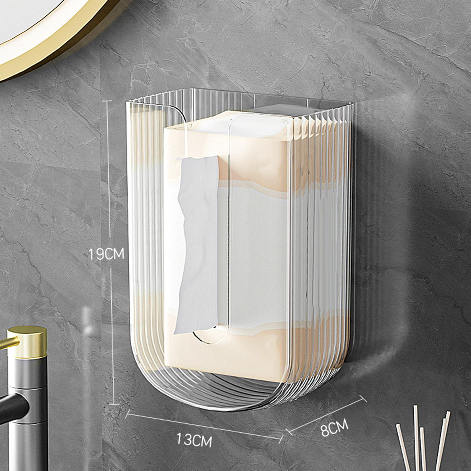 Attached Tissue Cover, Facial Holder, Box Dispenser for Restaurant,