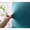 Modern Minimalist Elastic Cover Printing Dyeing Thicke Knitted Seat Cushion Multi Color Dustproof Anti Slip Chair Covers