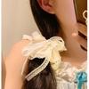 Elegant Retro French Lace Headband & Scrunchie for Women - Summer Pastoral Style Hair Tie