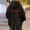 Men's Oversized Fleece-Lined Hoodie - American Heavyweight Casual Autumn/Winter Jacket