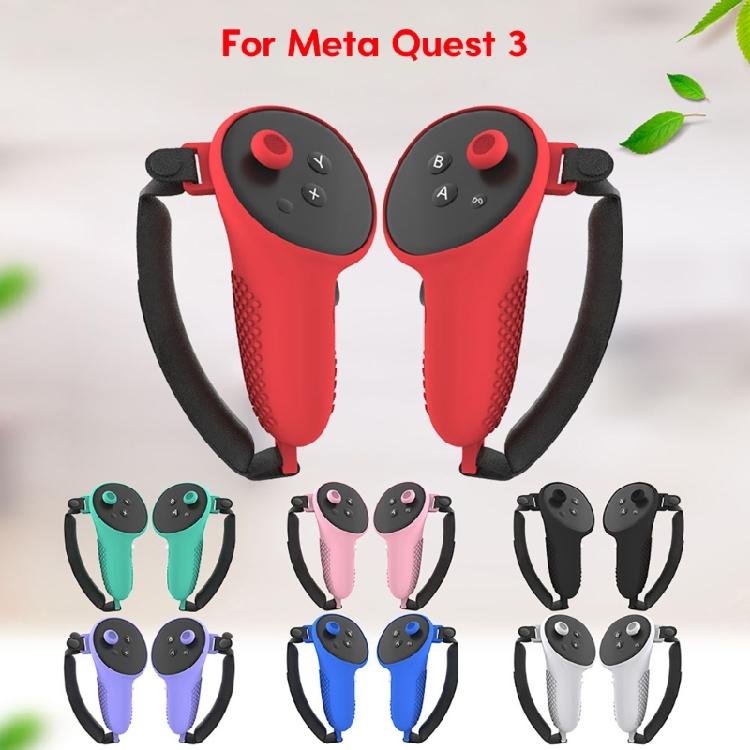 Silicone Cover, Protective Case Controller Grips for 3 Controllers Skin