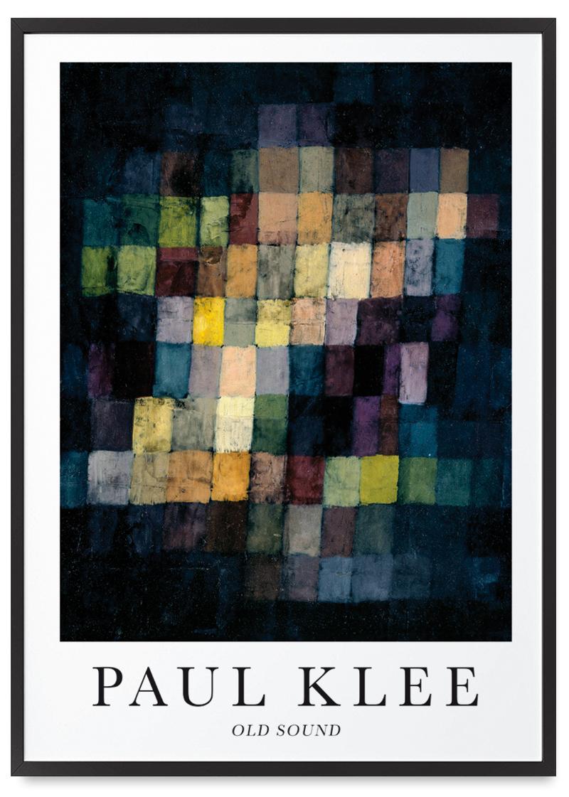 

Plakat Paul Klee abstrakcja old sound 21x30 cm