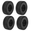 4pcs Professional Plastic Rubber Tire RC Accessory Upgrade Parts Fit for MN86 RC Car